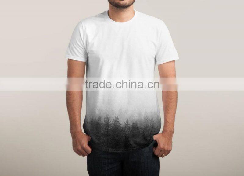 Custom Mens T-shirt Promotional Plain Cotton T-shirt