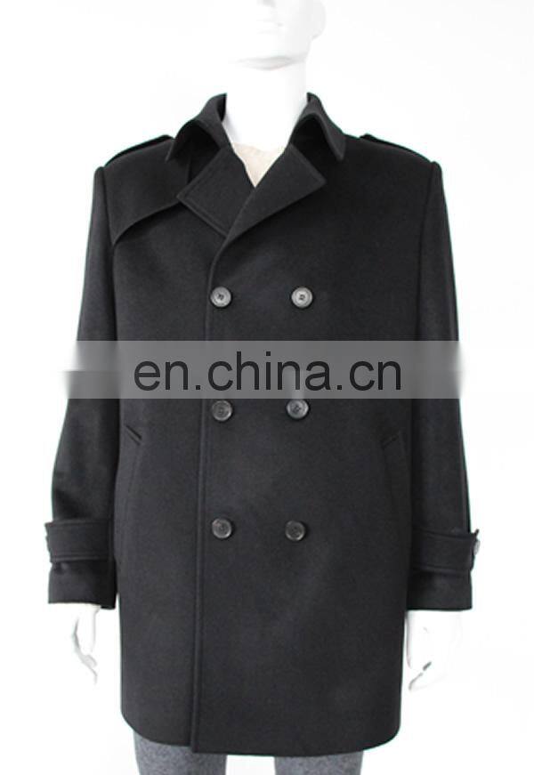 Wholesale low price cashmere wool winter coat