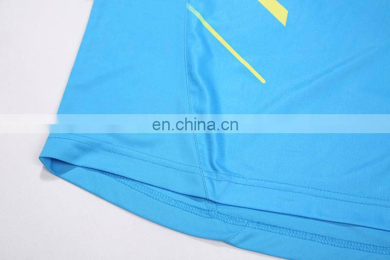 Customized personal football uniforms Light Blue soccer kits