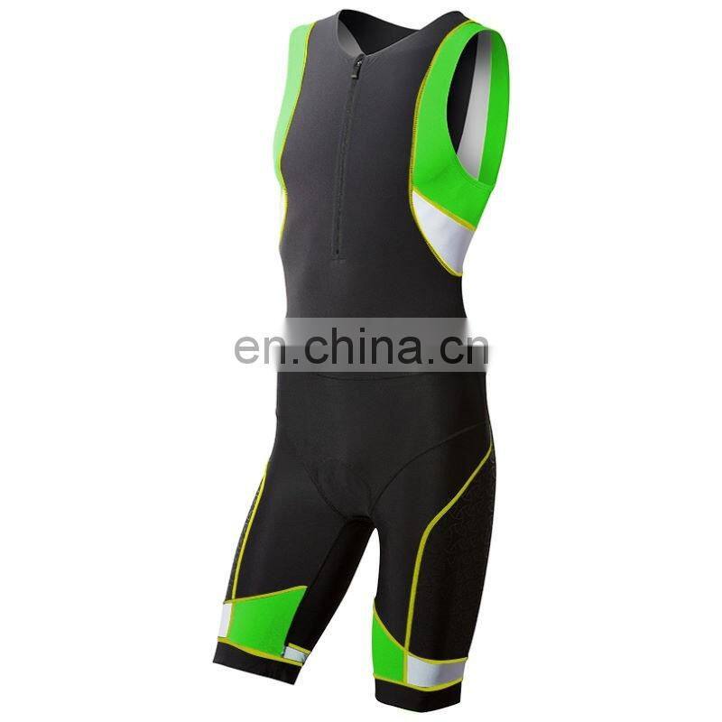 Invisible Zipper quality sublimated triathlon cycling wear