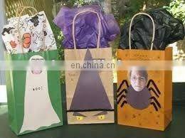 Christmas gift bag/ Halloween gift bag/FSC Recyclable paper bag with high quality