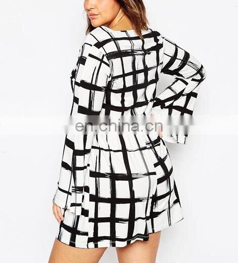 China supplier clothing manufacturers women playsuits 3xl plus size dress