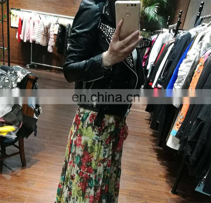 Wholesale Real Leather Jacket High End Fashion Women Harley Leather Jacket Italy Leather Jackets