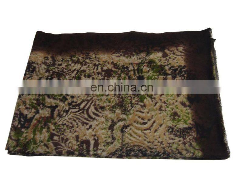 Printed 100% Pashmina wool Scarfs , Shawls , Stoles