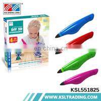 Educational play set glow in the dark diy toys pen 3d game