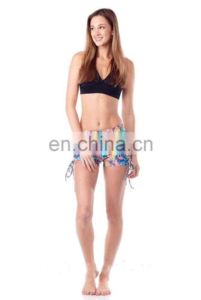 Women's Athletic Compression Shorts Fitness Sports Gym Elastic Yoga Shorts