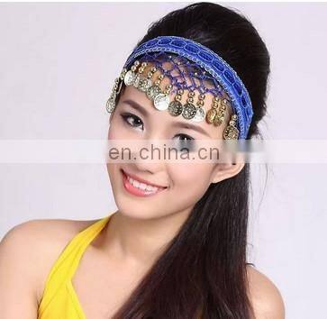P-9035 Arabic professional adult and kid belly dance headwear accessory