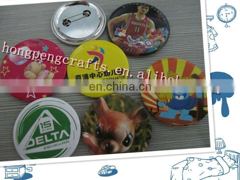 promotional Round Tinplate Badges