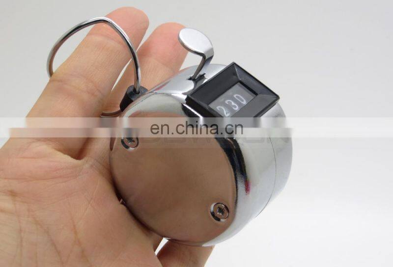 9999 Silvery High End Muslim Tally Counter Mechanical Tally Hand Counter