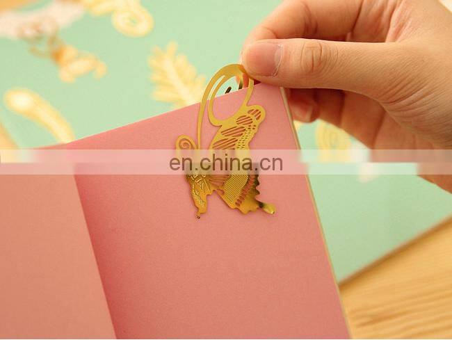 Manufacturer good quality fashion design metal bookmarker