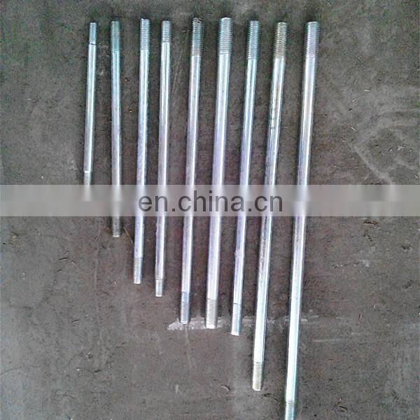 Carbon steel forged hook bolt L bolt pigtail hook bolt