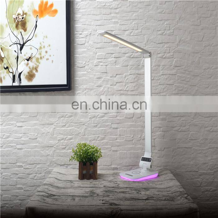 Special design table lamp, wireless phone charger
