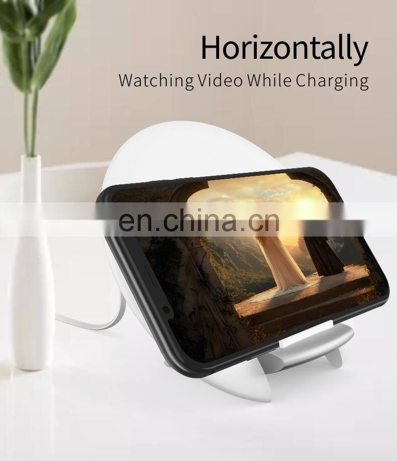 Factory wholesales Super Thin Qi-Standard Fast Charging 15W 10W 7.5W Wireless Charger