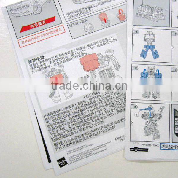 Customized Design Printing Service Promotion Instruction Booklet Catalog Leaflet Flyer Brochure Book Printing