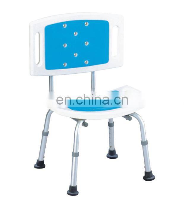 Most Populart Tool Free Assembly 4 Legs Adjustable Shower Chair price