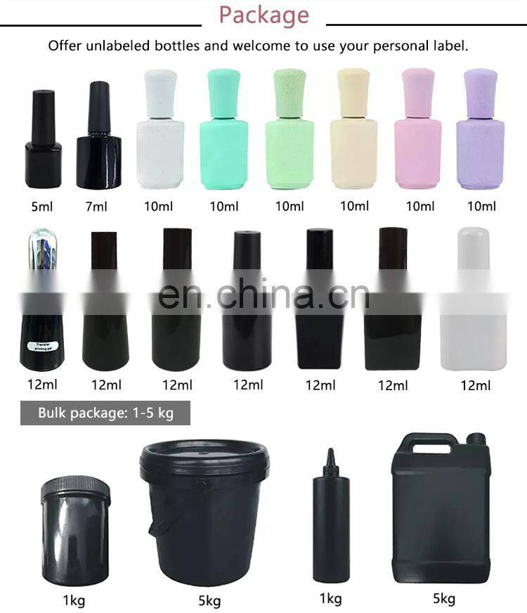 Qian shen shenghui manufacturer OEM/ODM long lasting non toxic true 48 color uv led nail gel polish