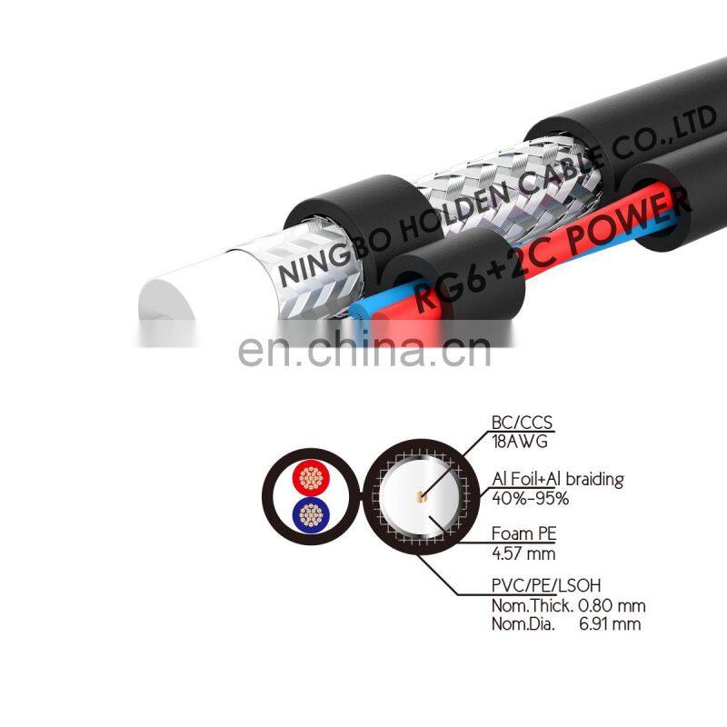 wooden drum cctv camera coaxial cable to ethernet rg59 rg6 wireless coax cable