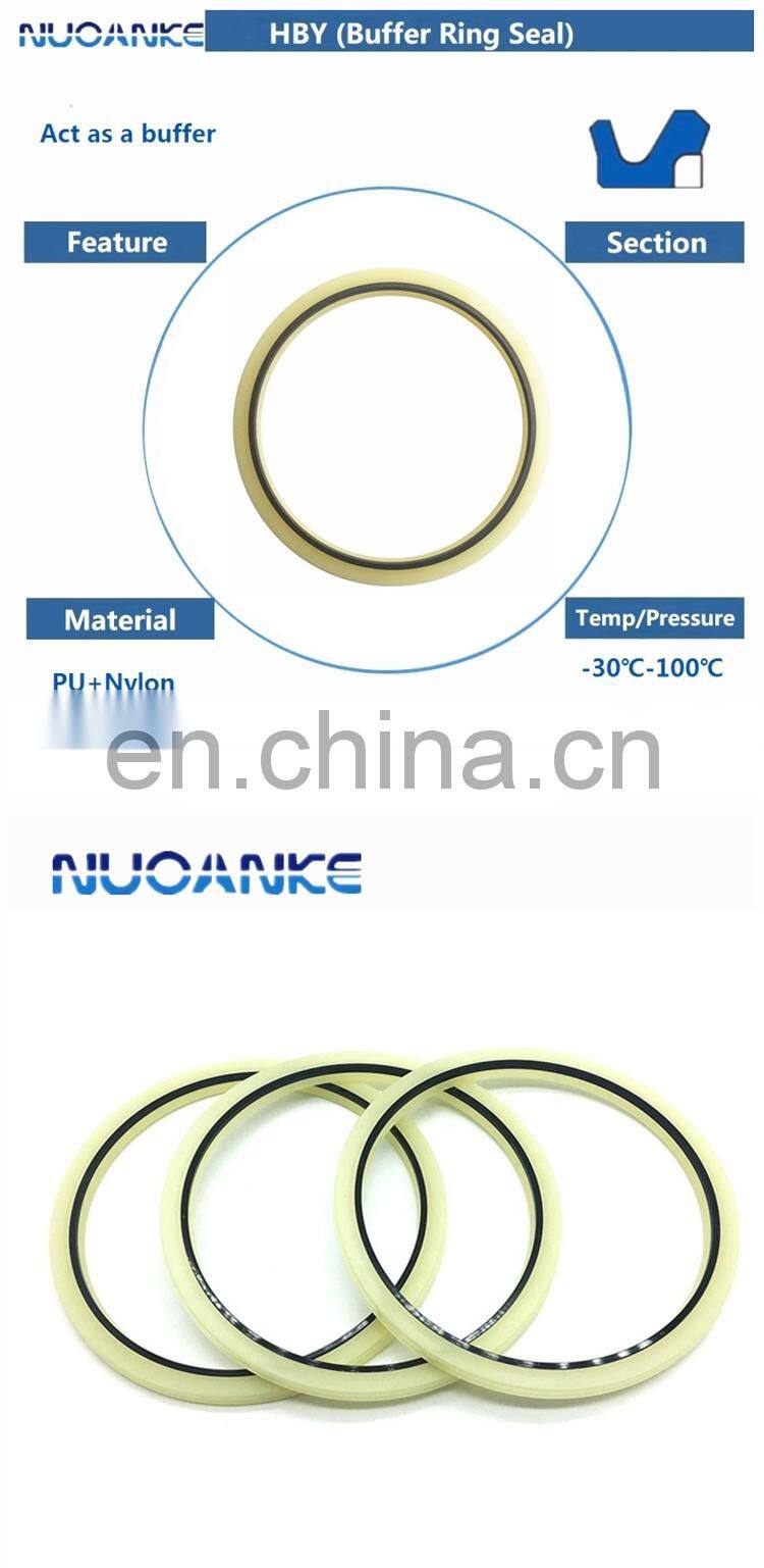 PU HBY Rod Buffer Seal Ring For Excavator Hydraulic Cylinder