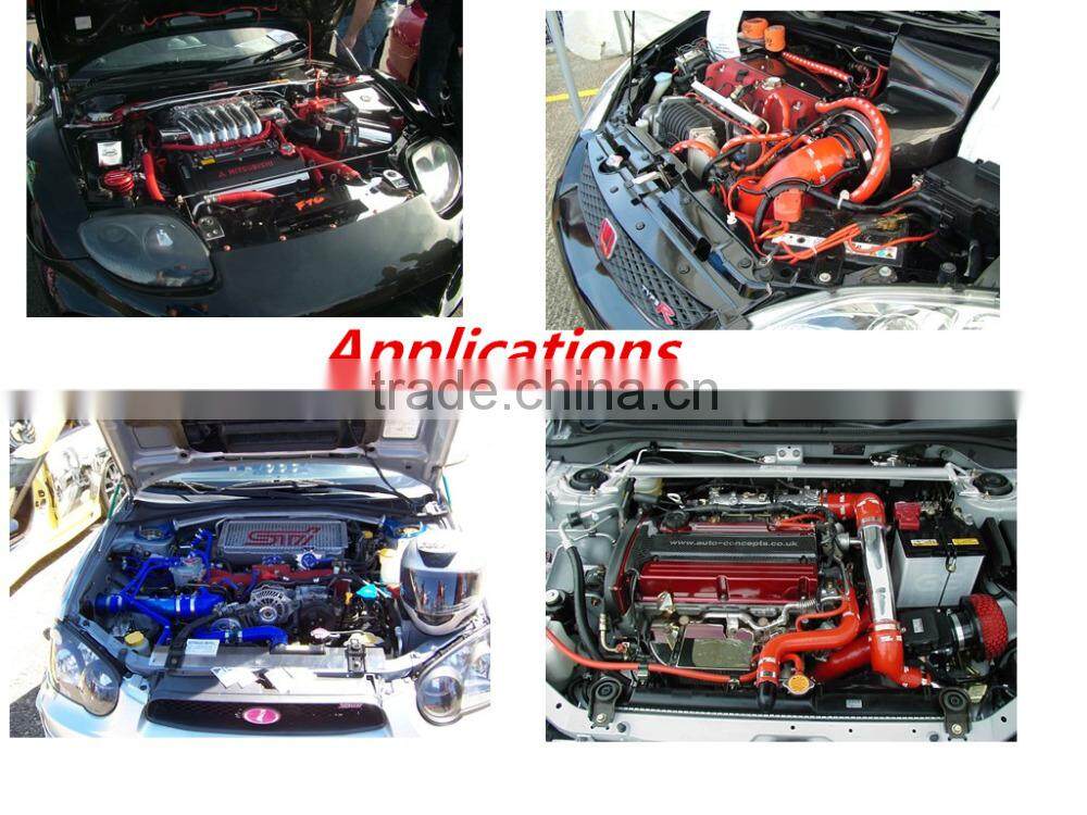 high performance durable universal auto accessories flexible silicone turbo radiator hose for car