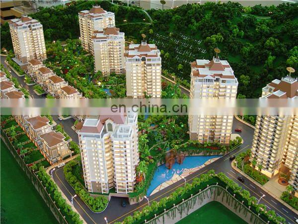 New Villa Models with LED Lights,Professional Scale Model Maker