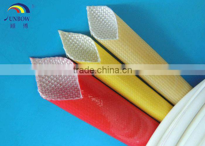 SUNBOW RoHS 155C F Dielectric Insulation PU Fiberglass Sleeving for Motors