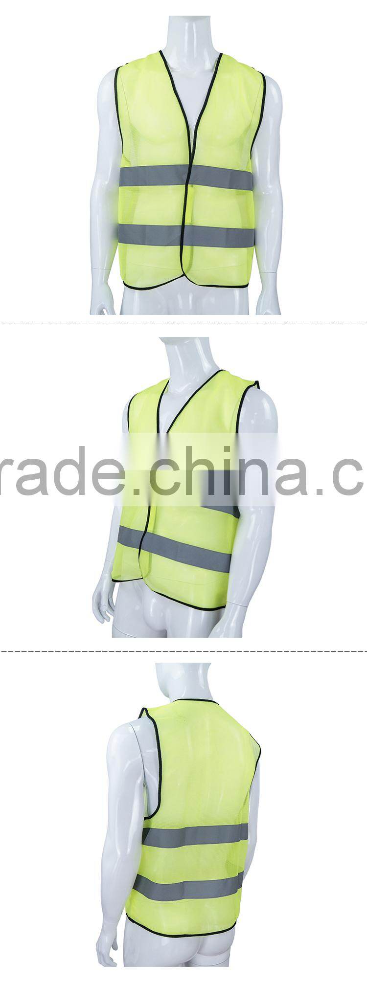 Cheap high visible road safety reflective vest RF005