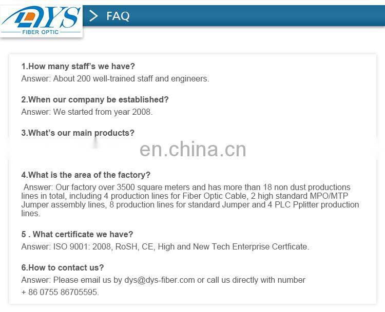 24F MPO Trunk Cable Assemblies Solutions Fan Out