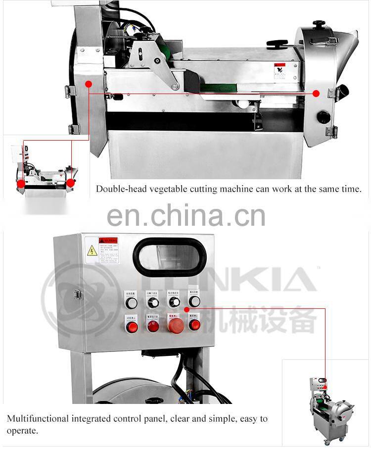 Stainless steel multi-function vegetable cutter /Automatic potato onion cutting machine / lettuce cutter