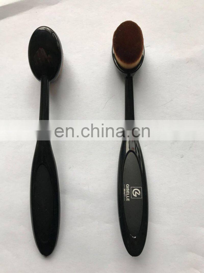 High quality toothbrush shape single professional foundation coloring uniform multi-purpose high-gloss easy makeup brush