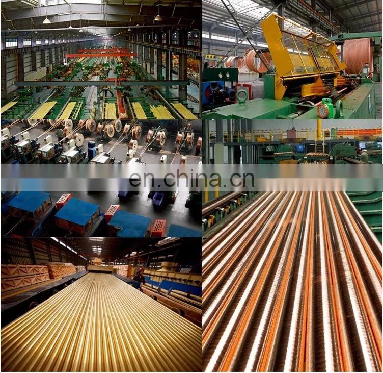 Red copper brass /copper pipe /brass copper tubes factory price per kg