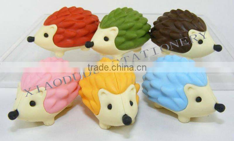 cute animal eraser 3D