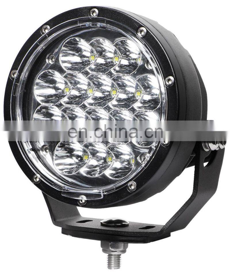 LED6491 LED WORK LIGHT headlight Aluminum Alloy Driving lights spotlights auxiliary lights 5inch spot beam 64w LANTSUN