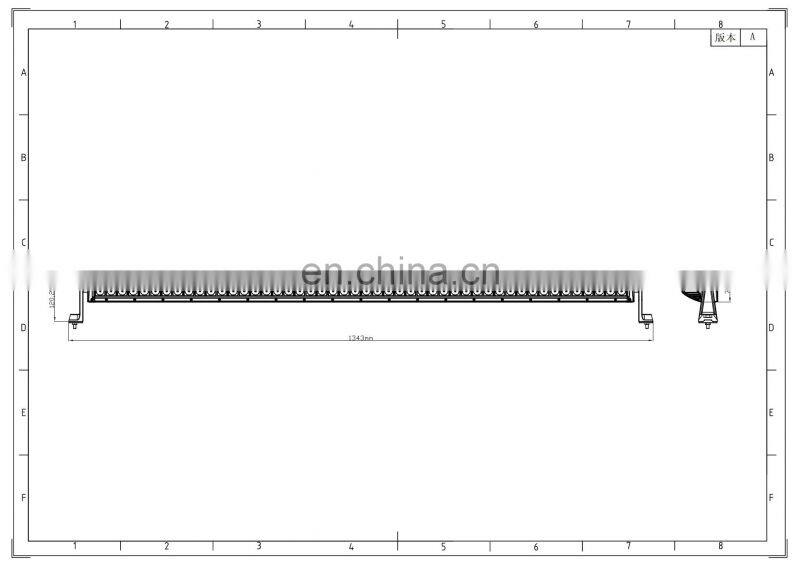 LED light bar 120w 180w 240w 288w 300w 7200lm 22inch 32" 44" 50" 52" combo beam Double row for auto Automotive E pistar LANTSUN