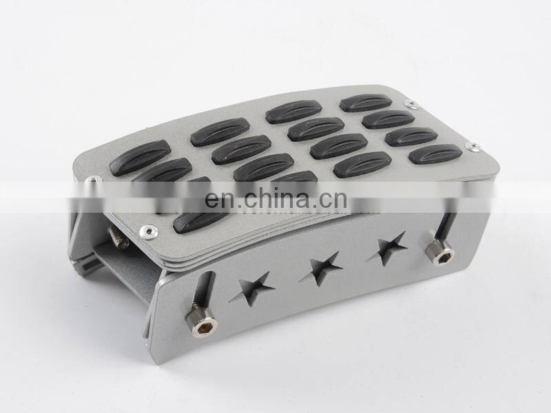 4x4 Adjustable left foot rest pedal including throttle for Jeep Wrangler JK Spare parts