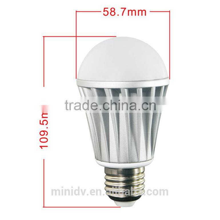 16 Million Multiple Colorful Smart Lighting 7W RGBW WiFi LED Bulb with Built-in WIFI Module for Connecting WIFI Router Directly