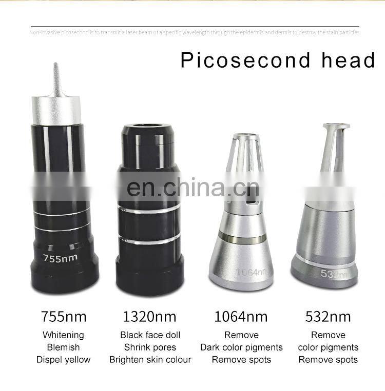 808 Diode Laser Hair Removal Device 755nm Picosecond Laser Skin Rejuvenation Tattoo Removal Black face doll Beauty Equipment