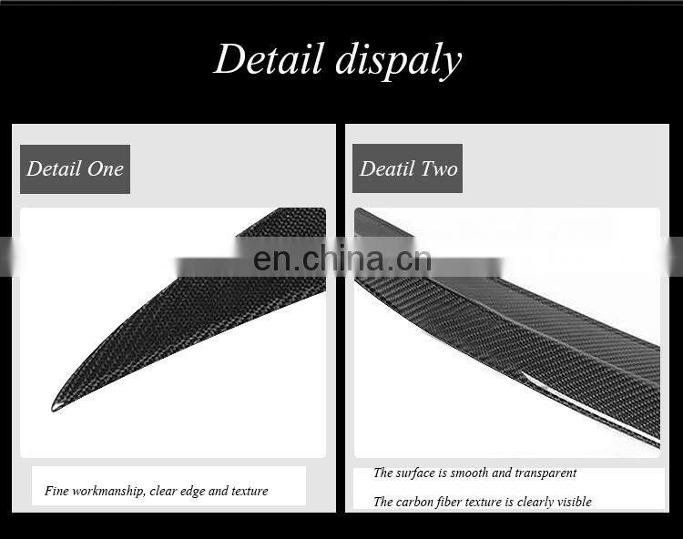 Runde Accessories Decoration Performance P Style Carbon Fiber rear Spoiler Wing for 2013-2020 BMW 4 Series F32 spoiler