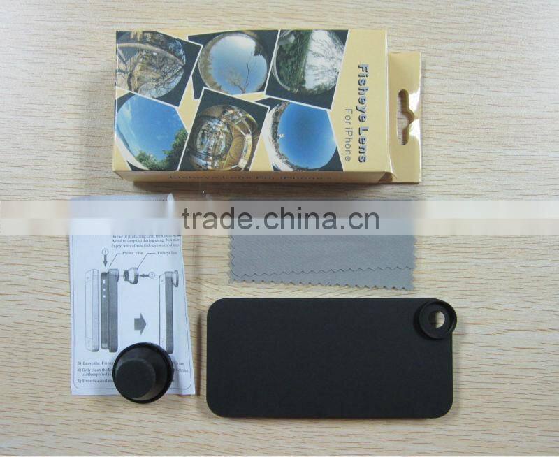 180 Detachable wide angle Fisheye lens for iphone 4/5