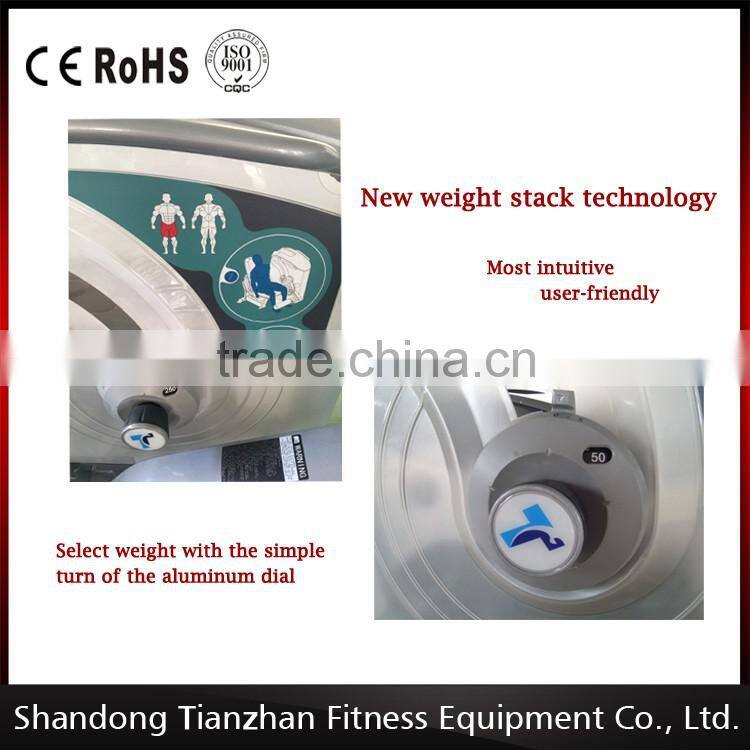TZ-5047 CE ISO Approved Hammer Strength Machine/ 0-9 Adjustable Utility Bench/ Fitness Bench Machine