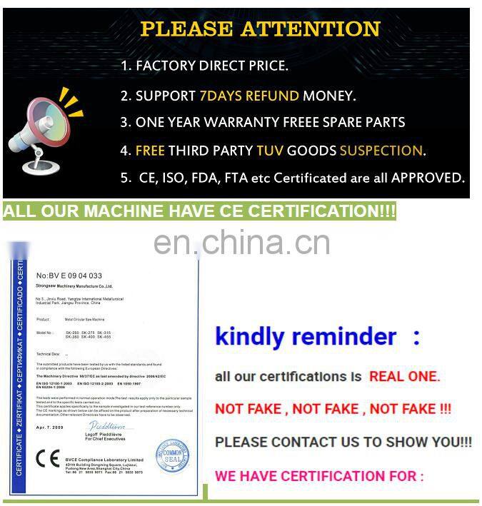 New Design Professional pipe cutting machine metal circular saw machine serra manual para cortes em angulos