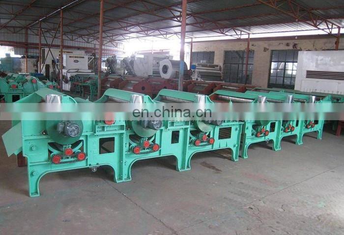 Low noise textile industry use cotton fiber wool opener machine for sale