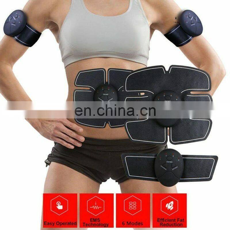 WHOLESALE FITIGO  XT5 ULTIMATE  Ultimate EMS ABS & Arms Muscle Simulator HIPS Training Home Abdominal Trainer Set