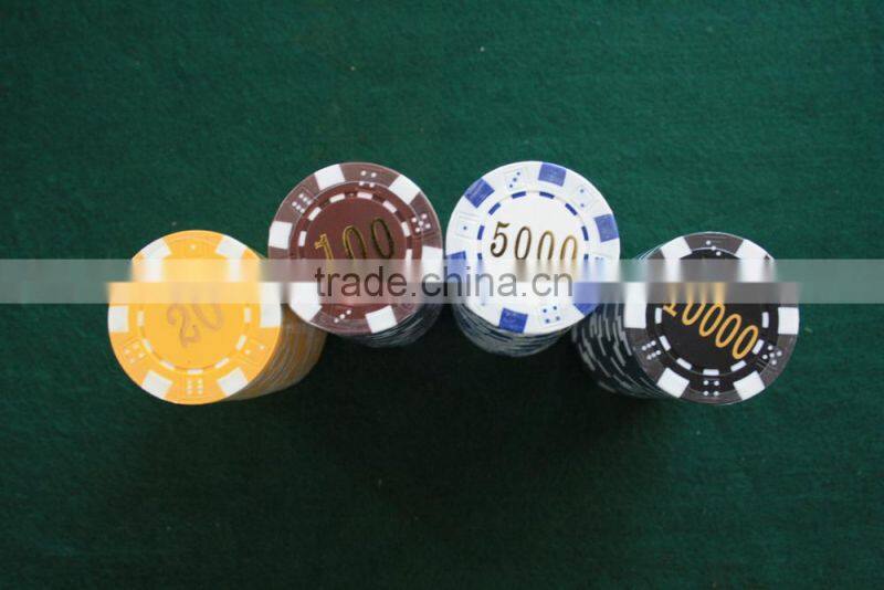 Normal Sticker Clay Composite Monte Carlo Poker Chipt