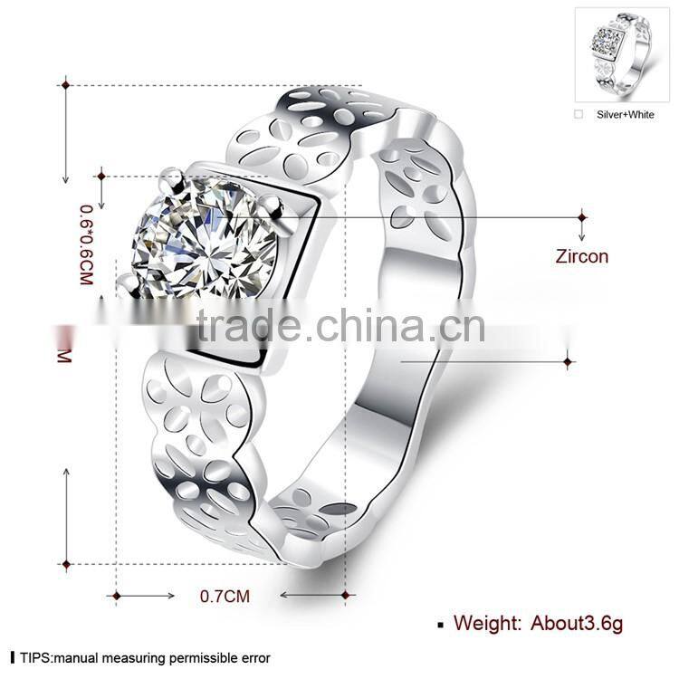 2015 Yiwu Charm Jewelry Silver Rings made in China