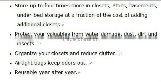 vacuum sealed storage bags with pump