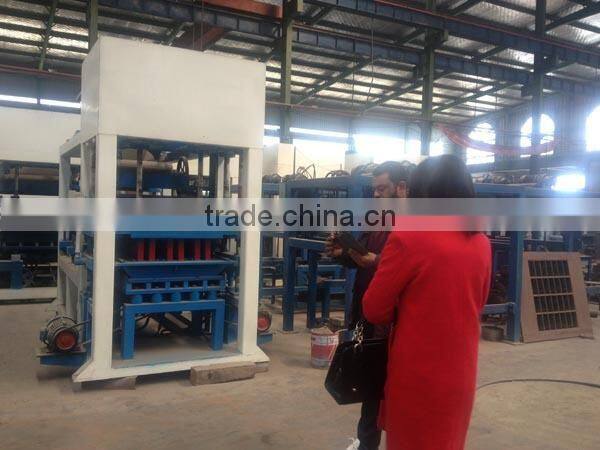 QT6-15 brick making machie in China brick making machinery