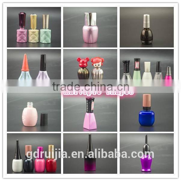 Free sample---clear glass nail polish bottle wholesale from Ruijia