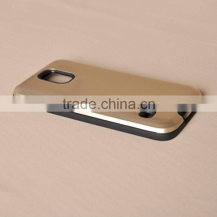 TPU + PC combination slip dustproof cell phone protective shell for samsung s5