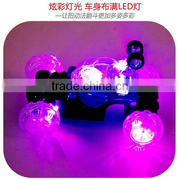 6 Channel RC car, with light and music, RC toys, rc stunt car