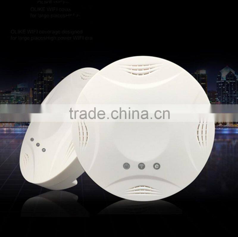 2015 high power wireless access point 600Mbps POE hotel ceiling AP with AC controller for office and home